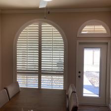 Beautiful Arch Shutters on Rogers Ranch in San Antonio, TX