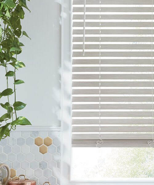 faux wood blinds